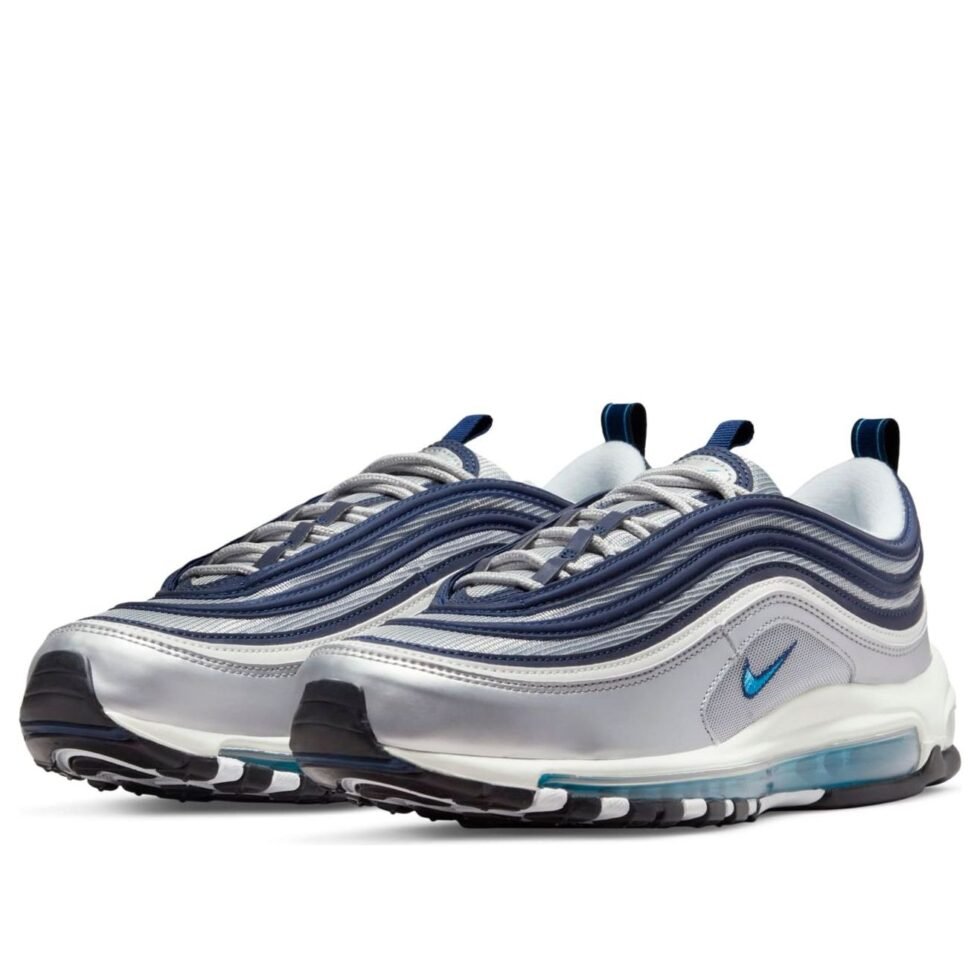 Nike Air Max 97 OG 'Metallic Silver Chlorine Blue' DM0028-001 - Image 3