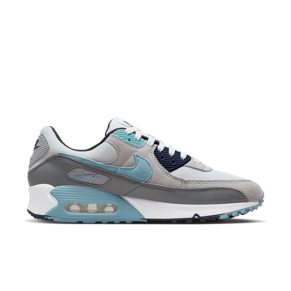 Nike Air Max 90 'Pure Platinum Worn Blue' DM0029-003 - Image 2