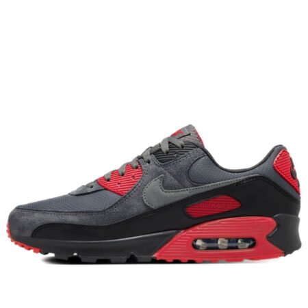 Nike Air Max 90 'Smoke Grey Fire Red' DM0029-007