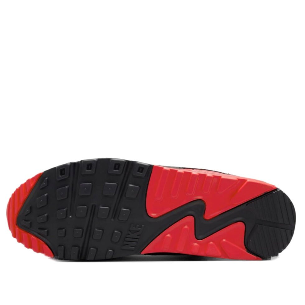 Nike Air Max 90 'Smoke Grey Fire Red' DM0029-007 - Image 6