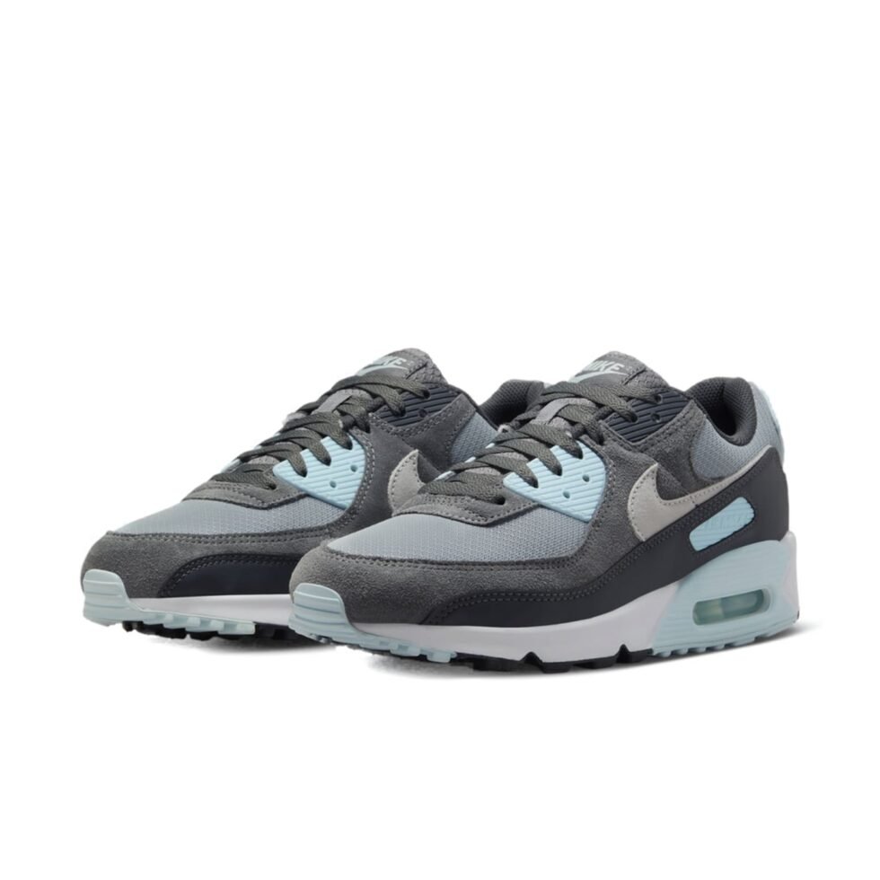 Nike Air Max 90 'Grey Glacier Blue' DM0029-009 - Image 3