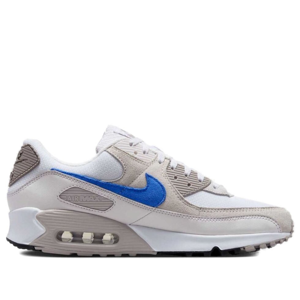 Nike Air Max 90 'Summit White Racer Blue' DM0029-110 - Image 2