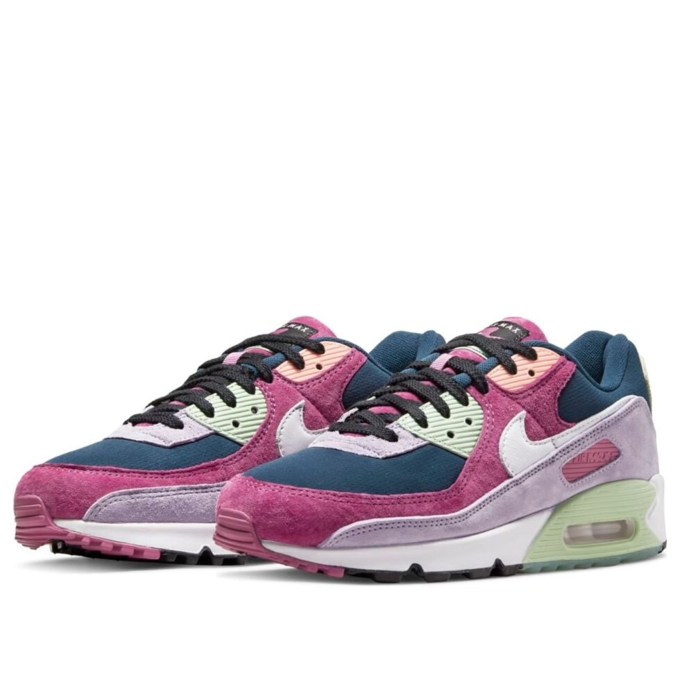 Nike Air Max 90 NRG 'Light Bordeaux Armory Navy' DM0035-500 - Image 3
