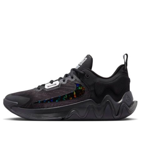 Nike Giannis Immortality 2 'Black Holographic Swoosh' DM0825-002