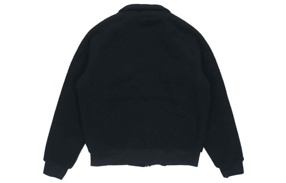 Nike SB Sherpa Casual Zipper Design lapel Skateboard Jacket Black DM0873-010 - Image 2