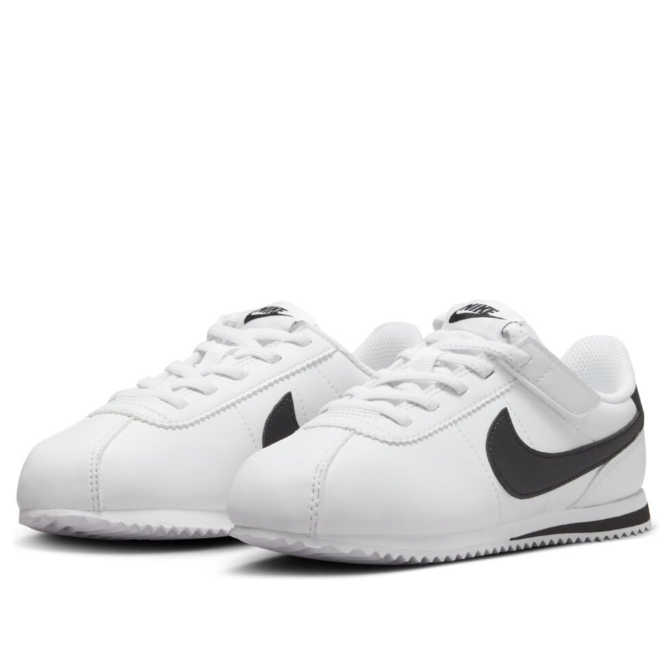 (PS) Nike Cortez EasyOn 'White Black' DM0951-108 - Image 4