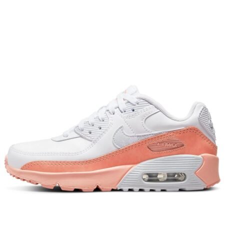 (GS) Nike Air Max 90 Leather SE 'White Light Madder Root' DM0956-100
