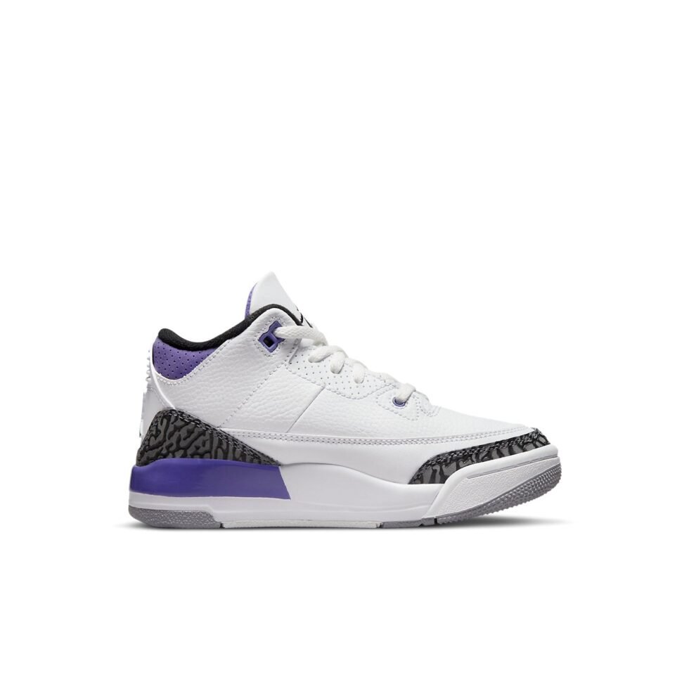 (PS) Air Jordan 3 Retro 'Dark Iris' DM0966-105 - Image 2