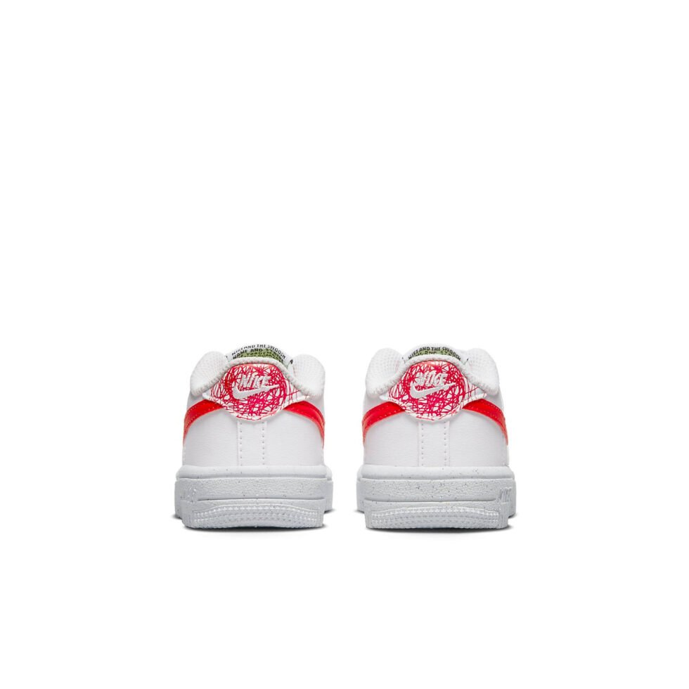 (TD) Nike Force 1 Crater Next Nature 'White Habanero Red' DM1088-101 - Image 5