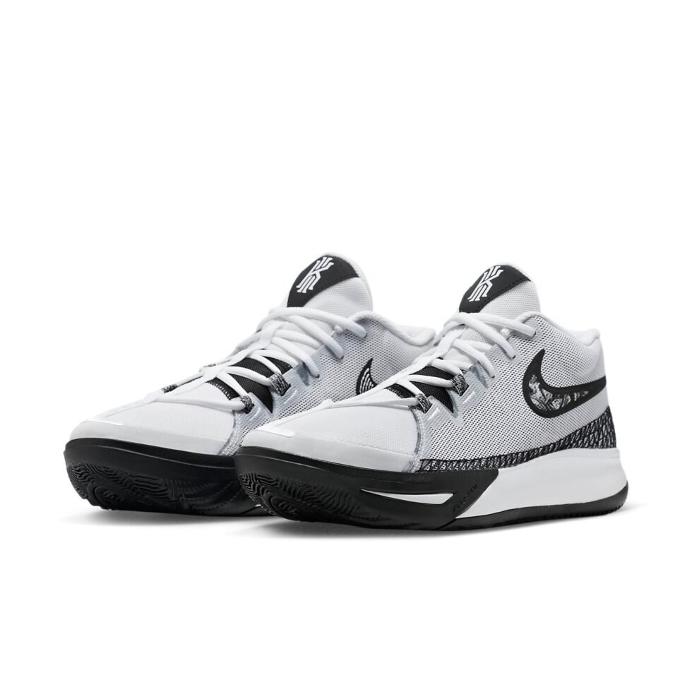 Nike Kyrie Flytrap 6 EP 'White Black' DM1126-101 - Image 3