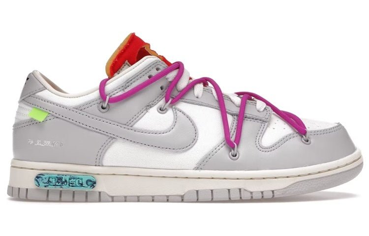 Nike x Off-White Dunk Low 'Lot 45 of 50' DM1602-101 - Image 2
