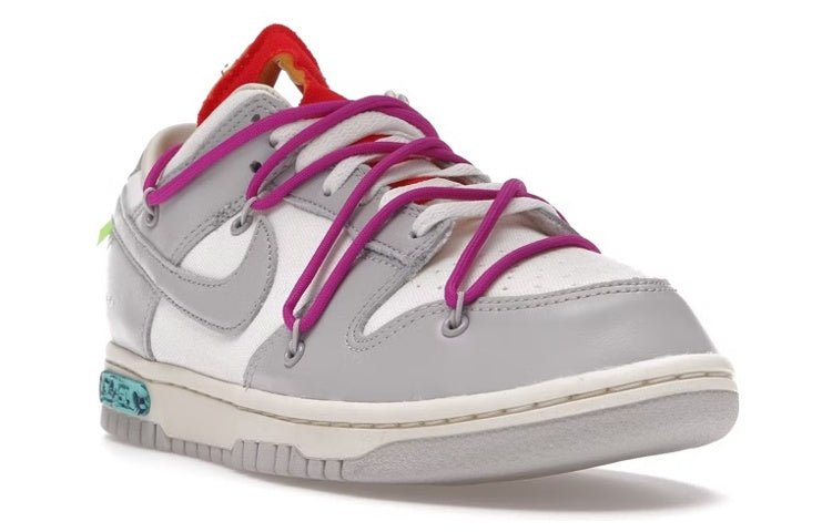 Nike x Off-White Dunk Low 'Lot 45 of 50' DM1602-101 - Image 3