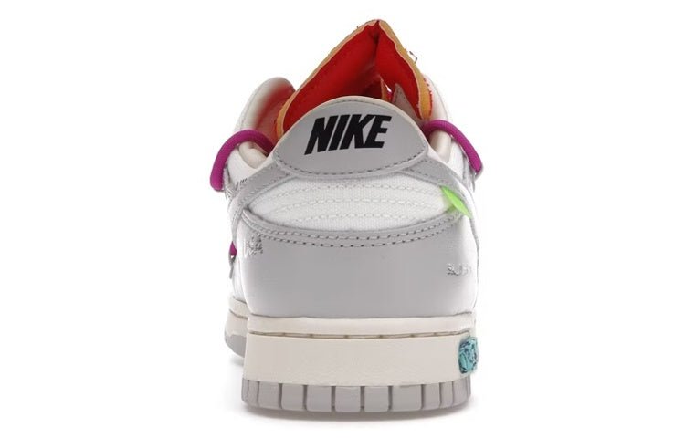 Nike x Off-White Dunk Low 'Lot 45 of 50' DM1602-101 - Image 5