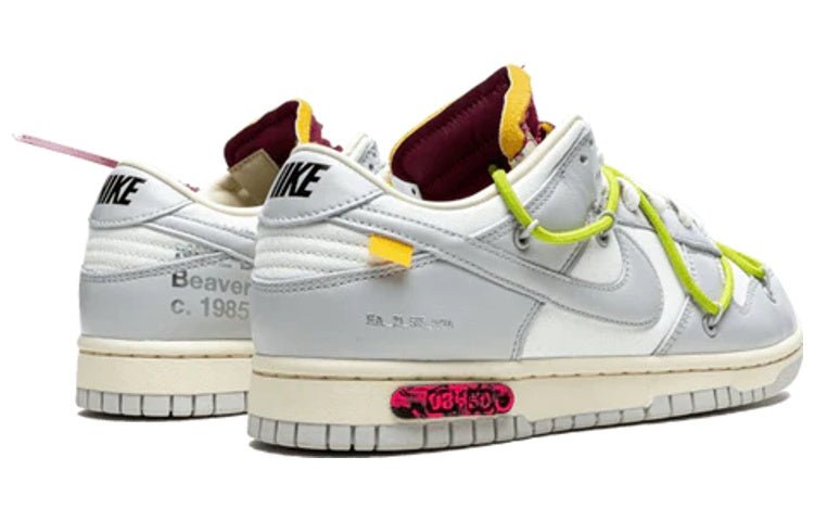 Nike x Off-White Dunk Low 'Lot 08 of 50' DM1602-106 - Image 3