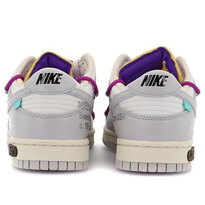 Nike x Off-White Dunk Low 'Lot 28 of 50' DM1602-111 - Image 4