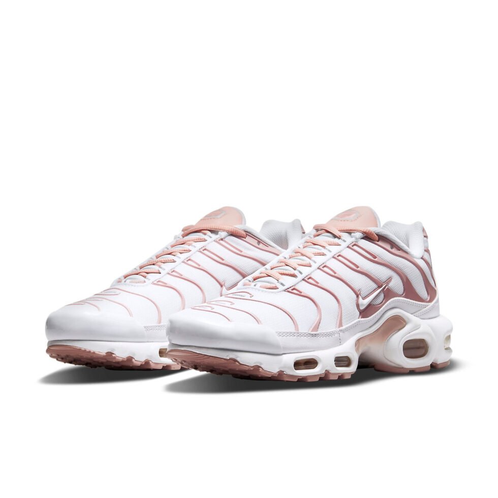 (WMNS) Nike Air Max Plus 'White Pink Oxford' DM2362-101 - Image 3