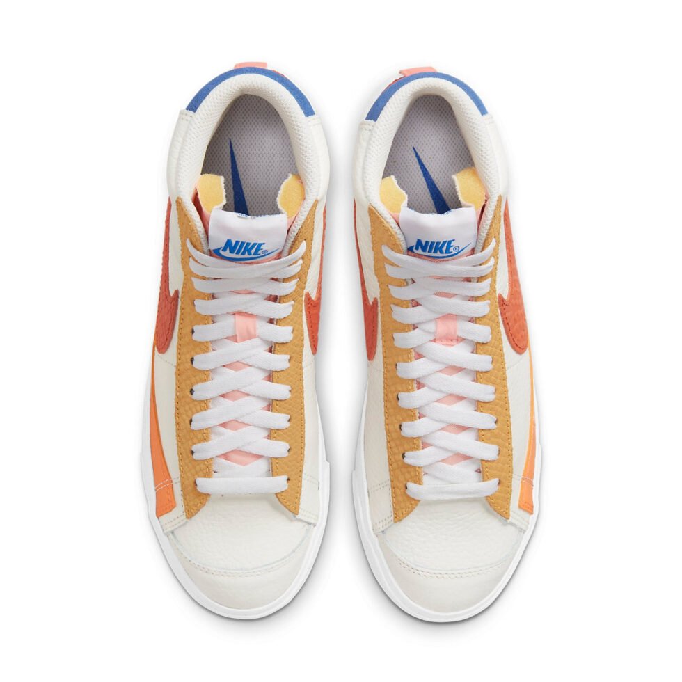 (WMNS) Nike Blazer Mid '77 'Campfire Orange' DM2872-100 - Image 4