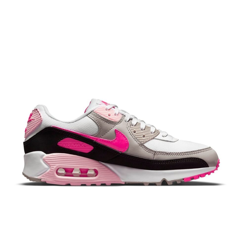 (WMNS) Nike Air Max 90 'White Hyper Pink' DM3051-100 - Image 2