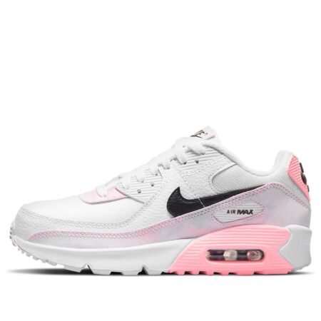 (GS) Nike Air Max 90 'White Pink Tie-Dye' DM3110-100