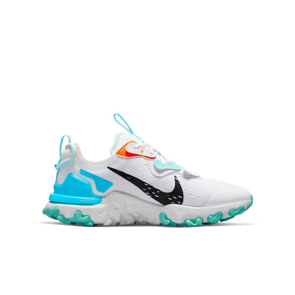 (GS) Nike React Vision 'White Total Orange' DM3189-100 - Image 2