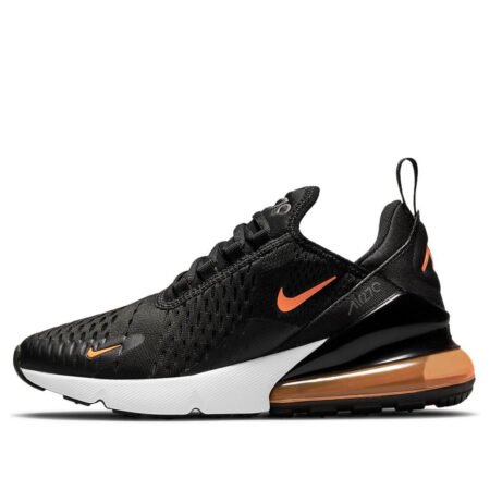 (GS) Nike Air Max 270 'Black Total Orange' DM3208-001