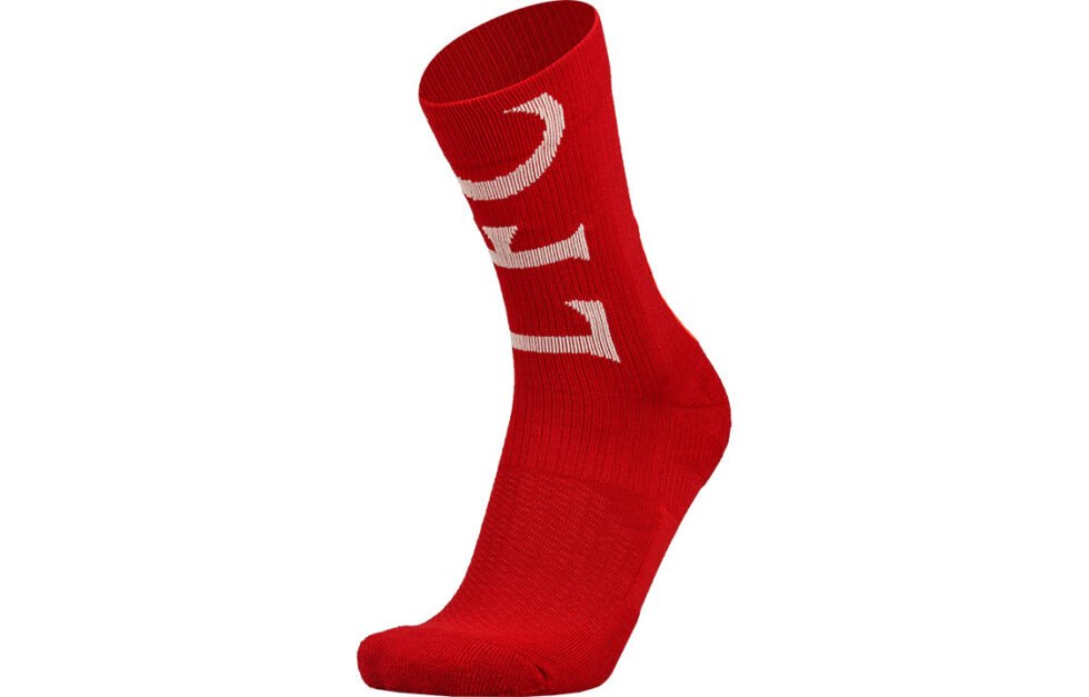 Nike Snkr Sox Crew Liverpool Soccer/Football Sports Mid Tops Socks One Pair Red DM3276-687 - Image 4