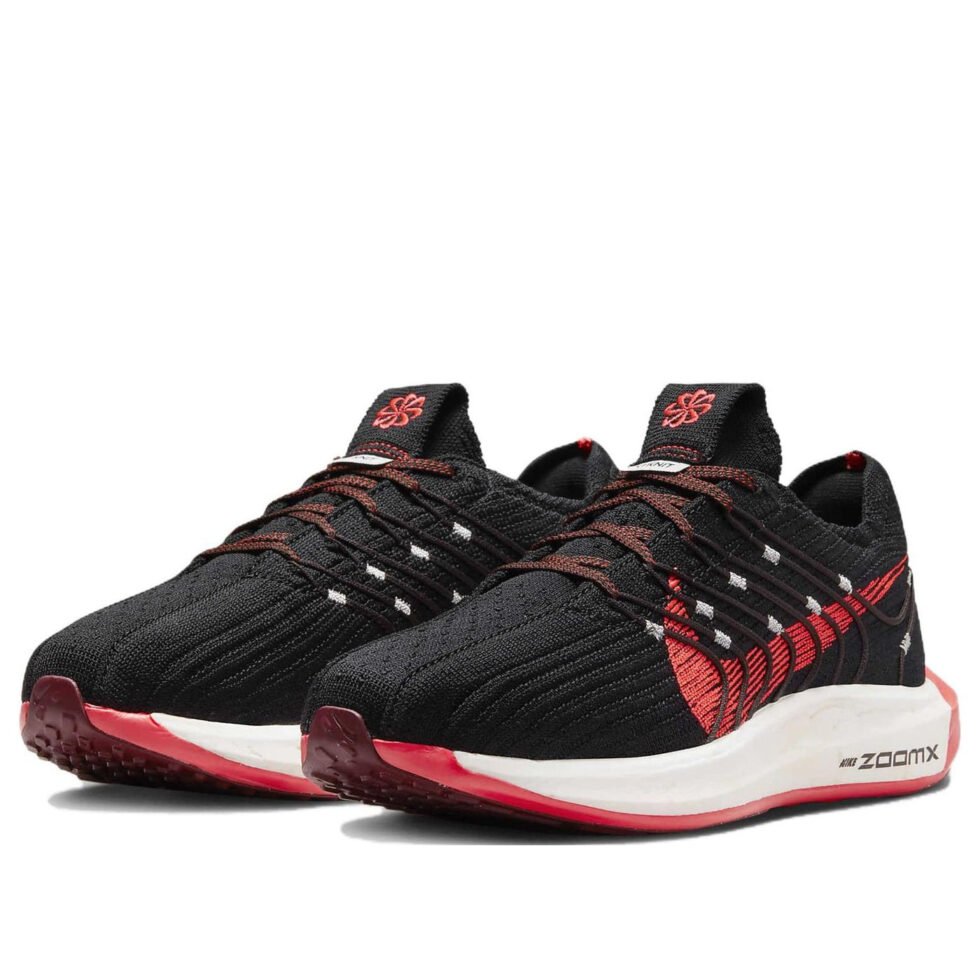 (WMNS) Nike Zoom Pegasus Turbo 'Black Bright Crimson' DM3414-006 - Image 3