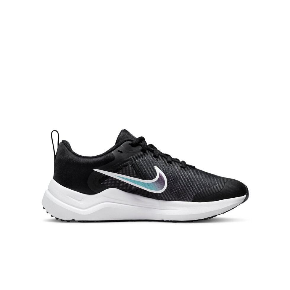 (GS) Nike Downshifter 12 'Black Dark Smoke Grey' DM4194-003 - Image 2