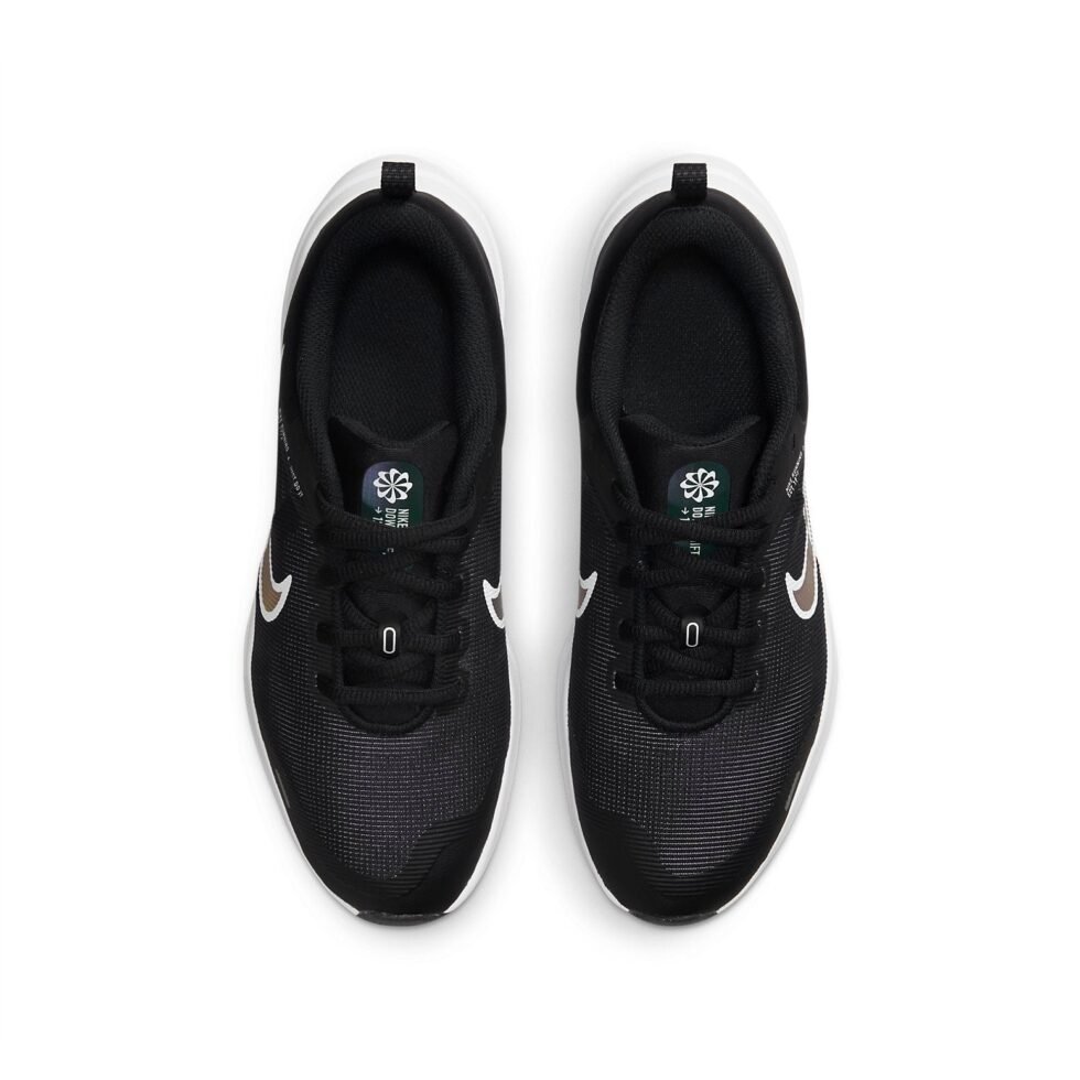(GS) Nike Downshifter 12 'Black Dark Smoke Grey' DM4194-003 - Image 4