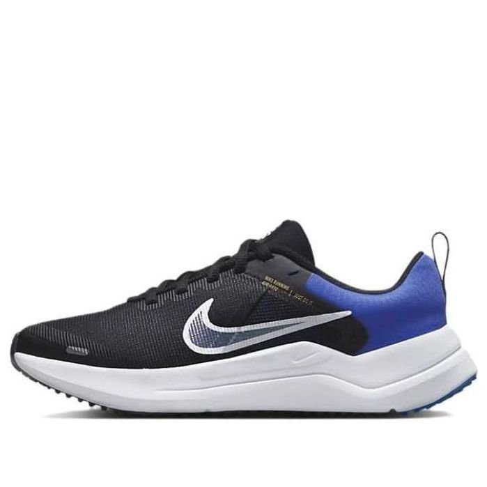 (GS) Nike Downshifter 12 'Black Racer Blue' DM4194-006