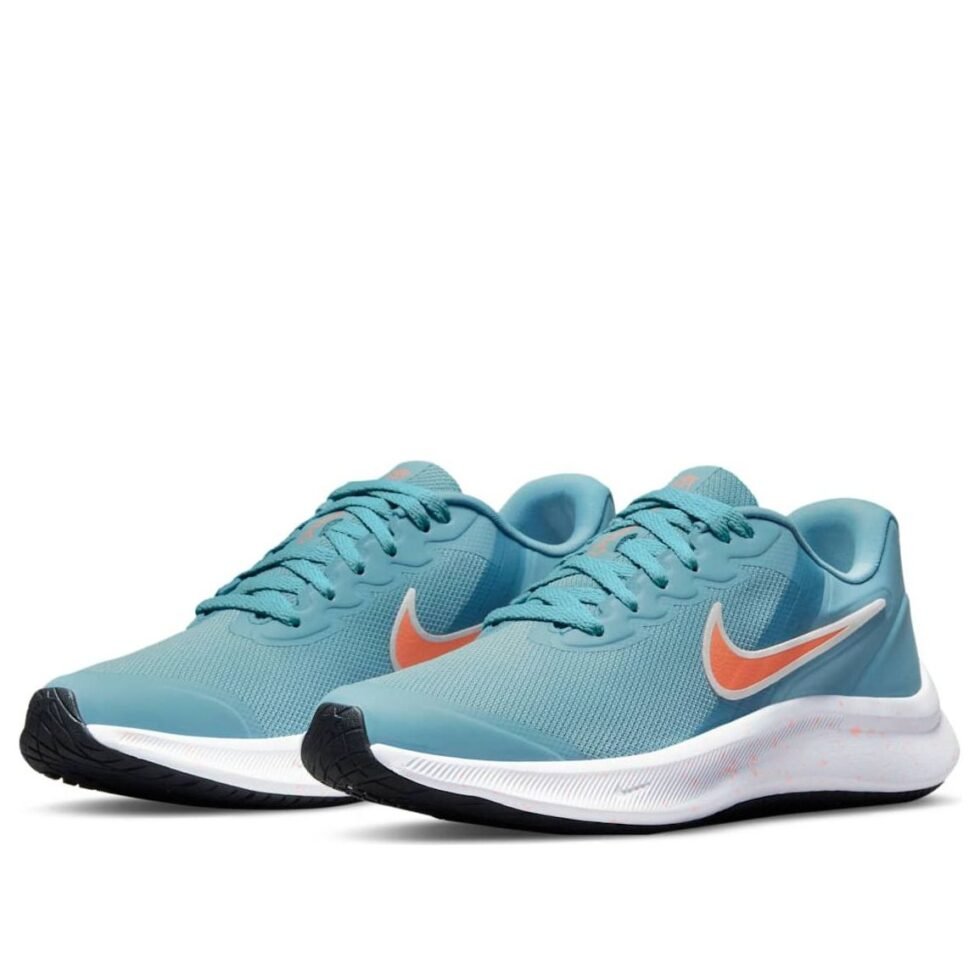(GS) Nike Star Runner 3 'Worn Blue Crimson Bliss' DM4278-400 - Image 3