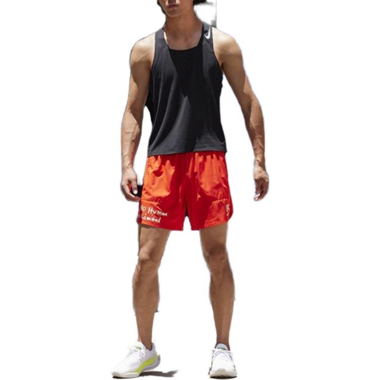 Nike Solid Color Breathable Quick Dry Running Training Sports Vest Black DM4625-010 - Image 3