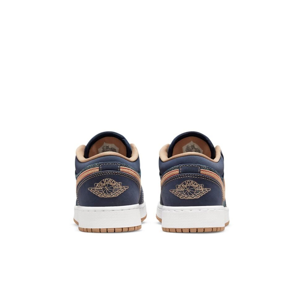 (GS) Air Jordan 1 Low SE 'Denim' DM4692-400 - Image 5