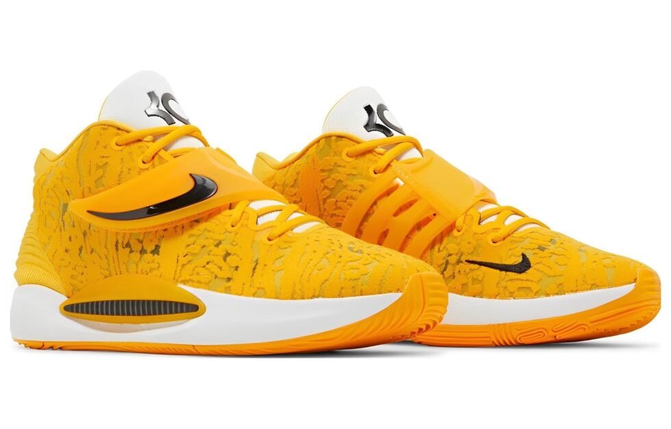 Nike KD 14 TB 'Yellow' DM5040-702 - Image 3