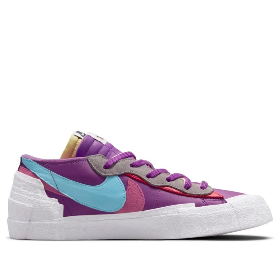 Nike x sacai x KAWS Blazer Low 'Purple Dusk' DM7901-500 - Image 2