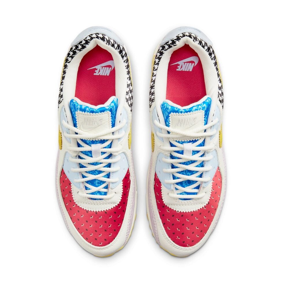 (WMNS) Nike Air Max 90 'Patchwork' DM8075-100 - Image 4