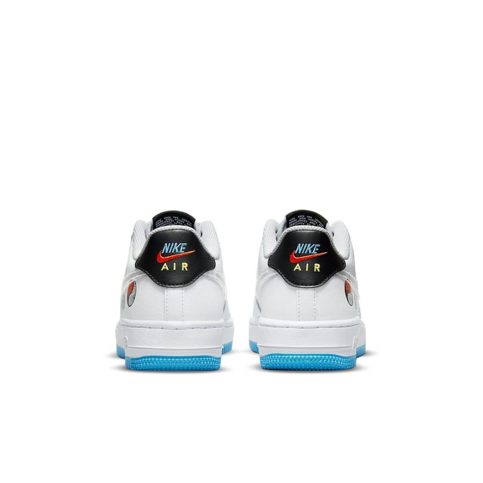 (GS) Nike Air Force 1 LV8 1 'Happy Hoops' DM8088-100 - Image 5