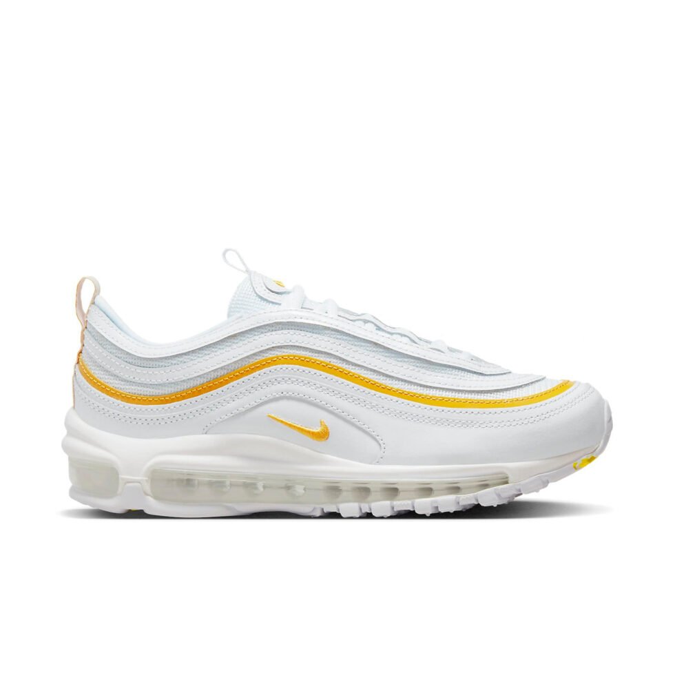 (WMNS) Nike Air Max 97 'White University Gold' DM8268-100 - Image 2
