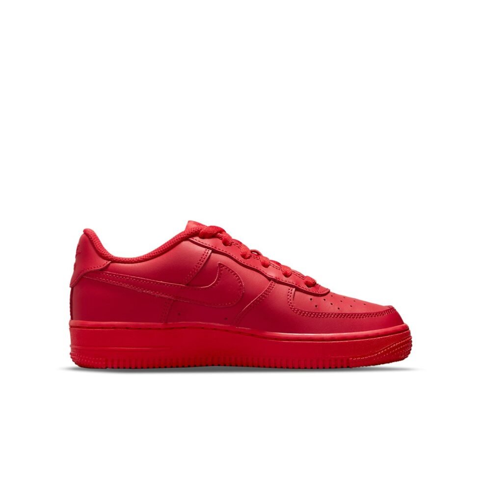 (GS) Nike Air Force 1 LV8 'University Red' DM8875-600 - Image 2