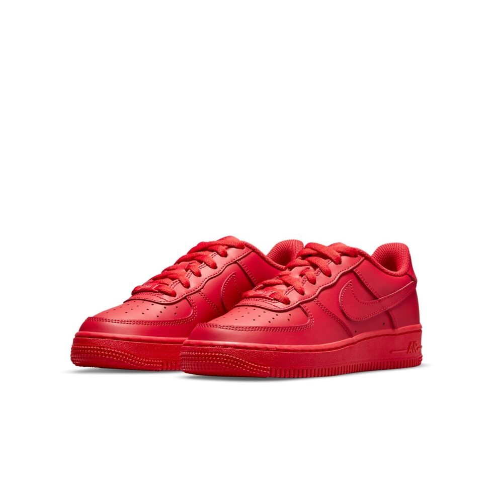(GS) Nike Air Force 1 LV8 'University Red' DM8875-600 - Image 3