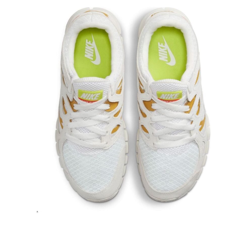 (WMNS) Nike Free Run 2 'Summit White Goldtone' DM8915-102 - Image 4
