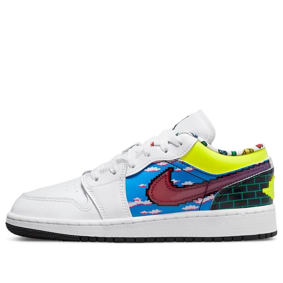 (GS) Air Jordan 1 Low 'Old School Gaming' DM8969-114