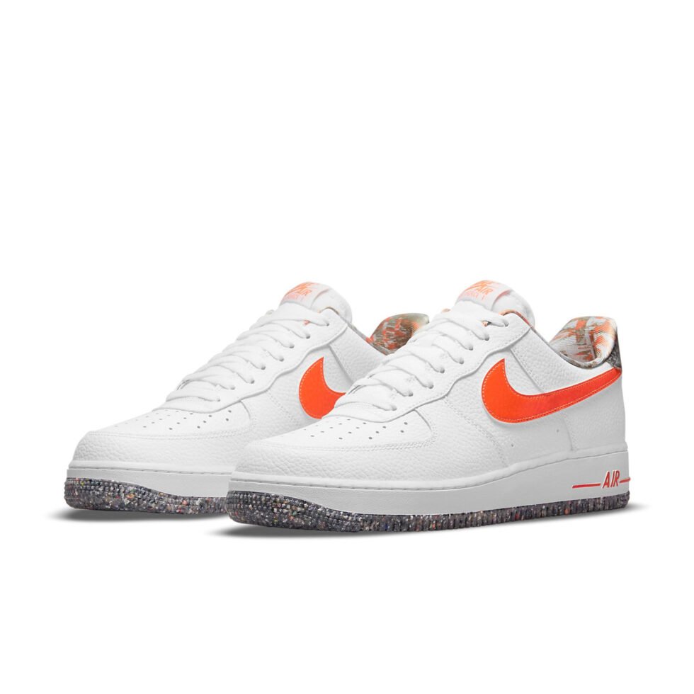 Nike Air Force 1 Low 'White Total Orange' DM9098-100 - Image 3
