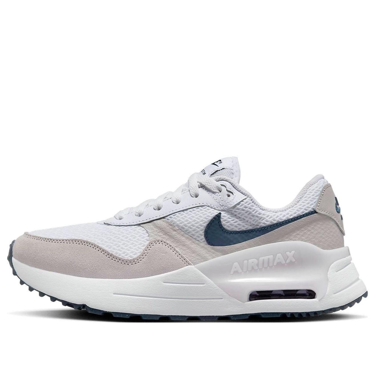 (WMNS) Nike Air Max SYSTM 'White Armory Navy Lt Iron Ore' DM9538-103