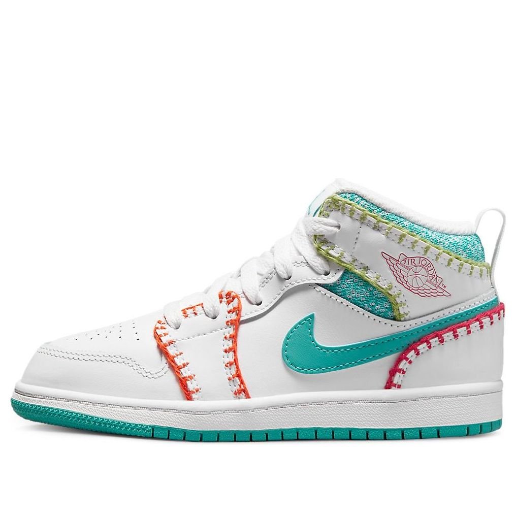 (PS) Air Jordan 1 Mid SE 'Multi Knit' DM9648-100