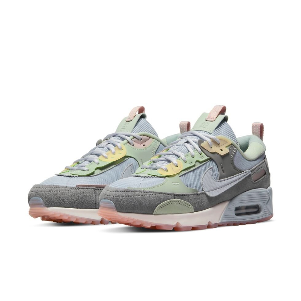 (WMNS) Nike Air Max 90 Futura 'Sky Grey Pastel' DM9922-001 - Image 3