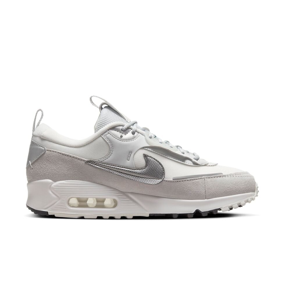 (WMNS) Nike Air Max 90 Futura 'Pure Platinum Metallic Silver' DM9922-004 - Image 2