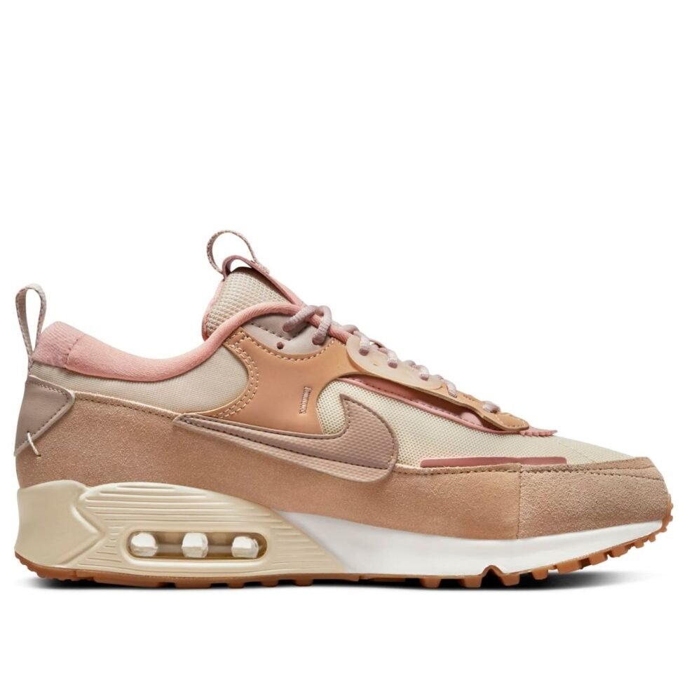 (WMNS) Nike Air Max 90 Futura 'Scrap - Sanddrift' DM9922-100 - Image 2