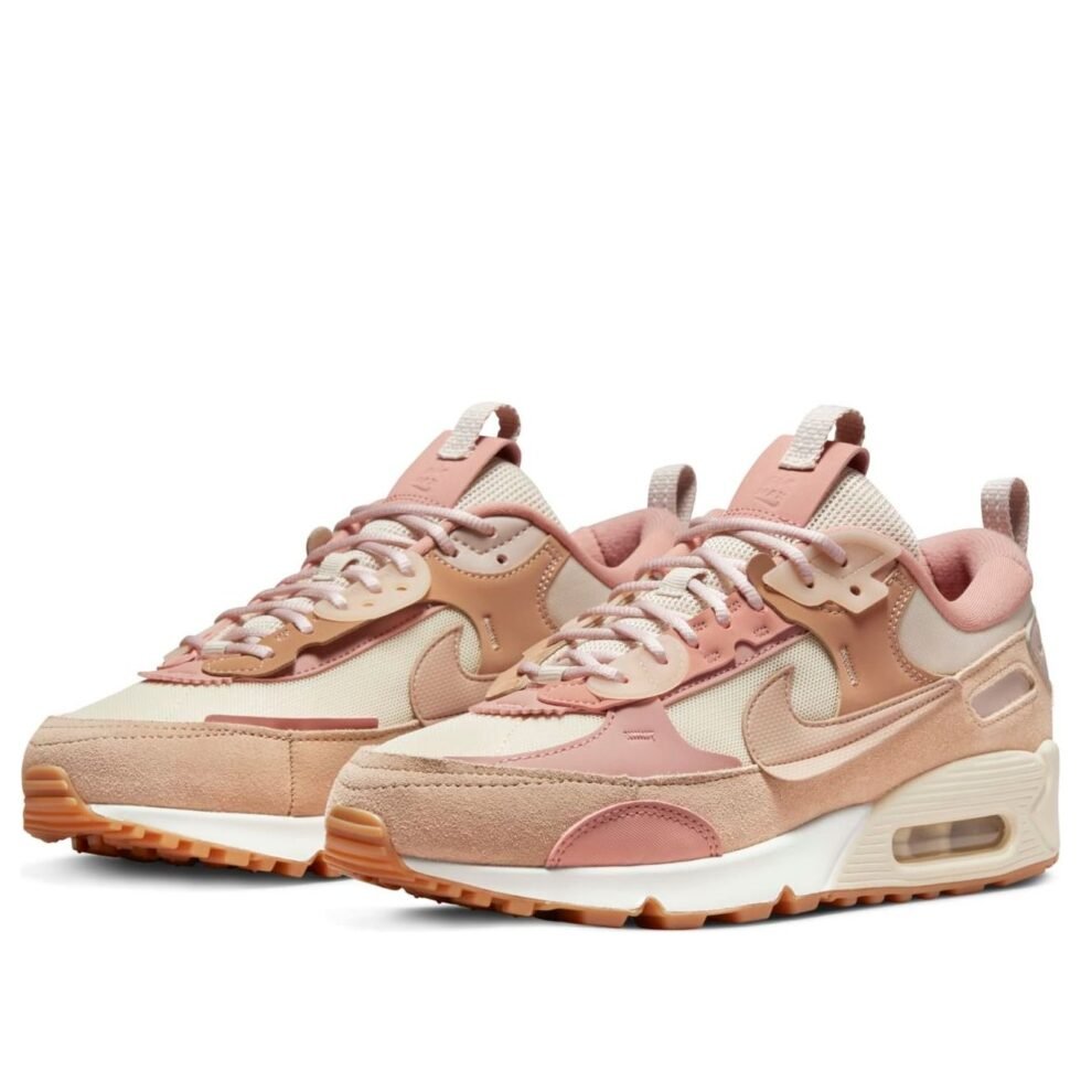 (WMNS) Nike Air Max 90 Futura 'Scrap - Sanddrift' DM9922-100 - Image 3