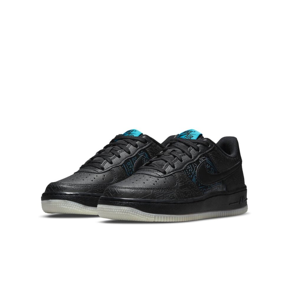 (GS) Nike Space Jam x Air Force 1 '06 'Computer Chip' DN1434-001 - Image 3